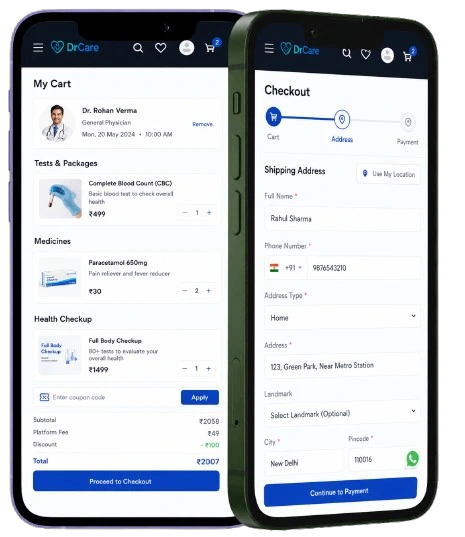 Practo Clone Patient Experience