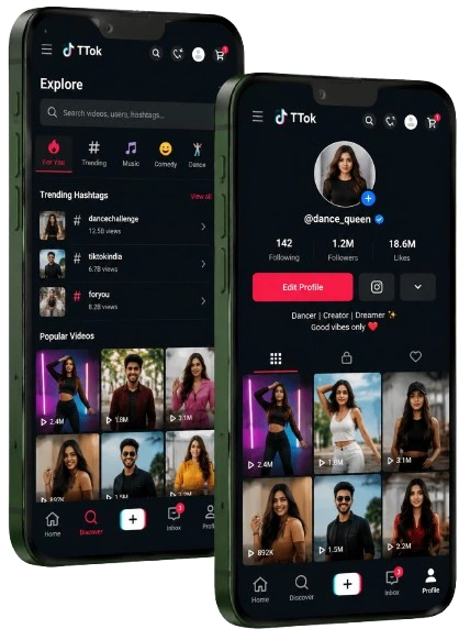 TikTok Clone Viewer Experience