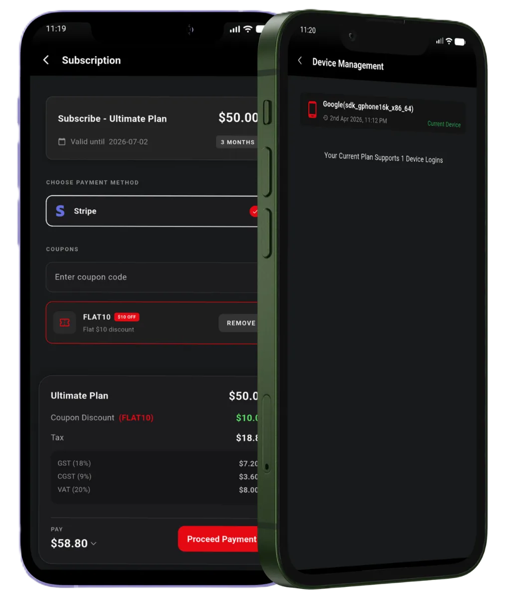 Netflix Clone User Panel
